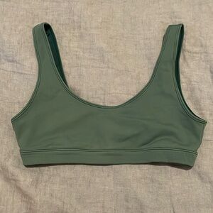 Alo yoga forest green bra